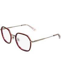 Longchamp - Lo2183 641 Optical Frames Metal Squared Normal - Lyst