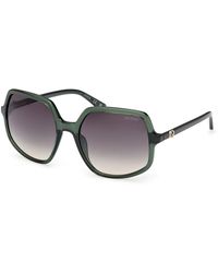 Guess - Gu00257 96P Sunglasses Injected Squared Normal - Lyst