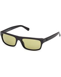 Guess - Gu00276 02N Sunglasses Injected Squared Normal - Lyst