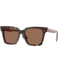 Burberry - Be4335 Maple 390373 Sunglasses Acetate Squared Normal - Lyst