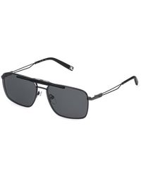 Fila - Ufia98 568P Optical Frames Metal Smoke Squared - Lyst