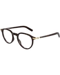 Montblanc - Mb0495O 003 Optical Frames Injected Transparent Round - Lyst
