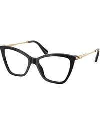 Swarovski - Sk2051 1001 Optical Frames Acetate Cat Eye Normal - Lyst