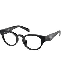 Prada - Pr A11Vd 16K1O1 Optical Frames Acetate Round Normal - Lyst