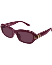 Balenciaga - Bb0471Sk 004 Sunglasses Acetate Squared - Lyst