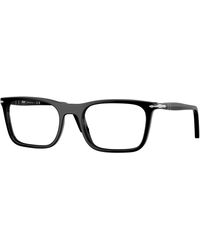 Persol - Po3358V 95 Optical Frames Acetate Squared Normal - Lyst