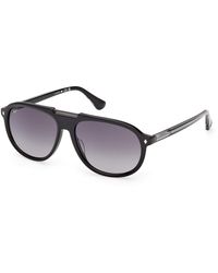Web - We0394 05B Sunglasses Acetate Smoke Pilot Normal - Lyst