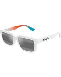 Maui Jim - Mj0655Sa 004 Occhiali Da Sole Bio-Iniettato Grigio Squadrata - Lyst