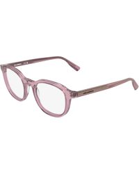 KARL LAGERFELD - Kl6235 601 Optical Frames Acetate Geometric Normal - Lyst