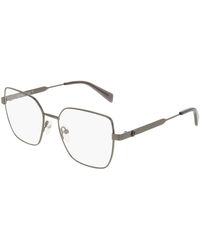 Liu Jo - Lj2180 072 Optical Frames Metal Squared Normal - Lyst