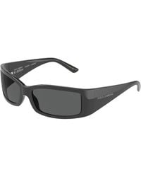 Dolce & Gabbana - Dg6188 310187 Sunglasses Plastic Squared Normal - Lyst