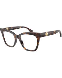 Giorgio Armani - Ar7286U 5879 Optical Frames Acetate Cat Eye Normal - Lyst