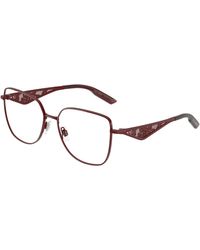 Dolce & Gabbana - Dg1358 1319 Optical Frames Metal Transparent Squared Normal - Lyst