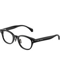 Moncler - Me2021D 3001 Optical Frames Acetate Transparent Round Normal - Lyst