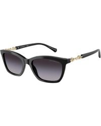 Emporio Armani - Ea4238 50178G Sunglasses Acetate Cat Eye Normal Shaded - Lyst