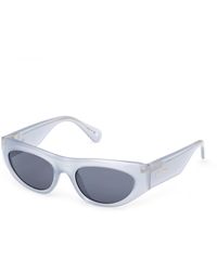 MAX&Co. - Mo0147 84V Sunglasses Injected Cat Eye Normal - Lyst