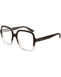 McQueen - Am0538O 006 Optical Frames Acetate Transparent Squared - Lyst