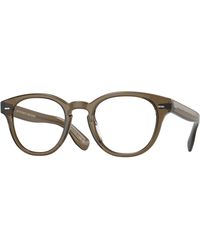 Oliver Peoples - Ov5413U Cary Grant 1784 Optical Frames Acetate Transparent Round Normal - Lyst