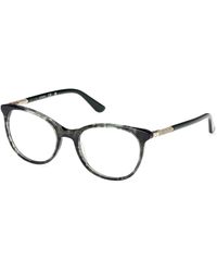 Guess - Gu2657-N 098 Optical Frames Acetate Round Normal - Lyst