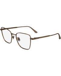 Calvin Klein - Ck24102N 771 Optical Frames Metal Squared Normal - Lyst