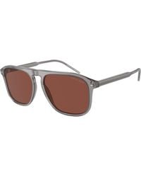 Giorgio Armani - Ar8212 6070C5 Sunglasses Acetate Squared Normal - Lyst