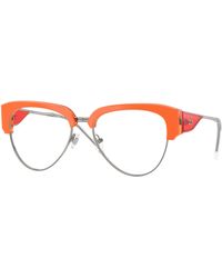 DIESEL - Dl4023 2047 Optical Frames Acetate Transparent Round Normal - Lyst