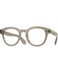 Oliver Peoples - Ov5413U Cary Grant 1745 Optical Frames Acetate Transparent Round Normal - Lyst