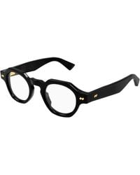 Bottega Veneta - Bv1487O 006 Optical Frames Acetate Transparent Round - Lyst