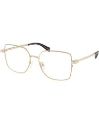 Michael Kors - Mk3091B Ravello 1014 Optical Frames Metal Squared Normal - Lyst
