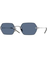 Oliver Peoples - Ov1353St Tk-13 503680 Sunglasses Titanium Squared Normal - Lyst