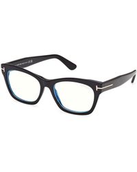 Tom Ford - Ft6173-B 1 Optical Frames Acetate Squared Normal - Lyst