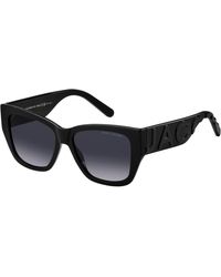 Marc Jacobs - Marc 695/S 08A/9O Sunglasses Acetate Squared Normal Shaded - Lyst