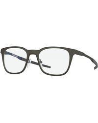 Oakley - Ox3241 Base Plane R 324103 Optical Frames Metal Round - Lyst