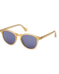 Web - We0328 41V Sunglasses Acetate Round Normal - Lyst