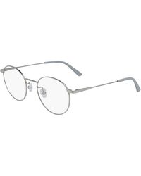 Calvin Klein - 045 Optical Frames Metal Round Normal Photochromatic - Lyst