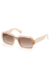 MAX&Co. - Mo0168 59F Sunglasses Acetate Squared Normal - Lyst
