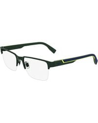 Lacoste - L2305 301 Optical Frames Metal Squared Normal - Lyst