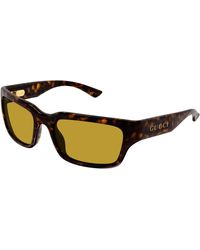 Gucci - Gg2240S 006 Sunglasses Injected Squared - Lyst