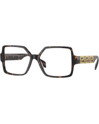 Versace - Ve3337 108 Optical Frames Acetate Squared - Lyst