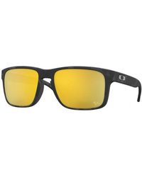 Oakley - Oo9102 Holbrook 9102O3 Sunglasses Plastic Squared Polarized Prizm - Lyst