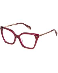 Police - Vpln55 Sphinx 3 09Wf Optical Frames Acetate Squared - Lyst