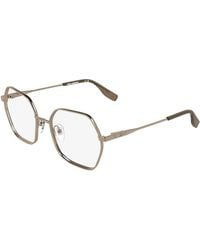 KARL LAGERFELD - Kl363 770 Optical Frames Metal Squared Normal - Lyst