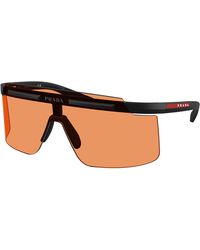 Prada Linea Rossa - Ps B06S 1Bo90U Sunglasses Injected Squared Normal - Lyst