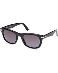 Tom Ford - Ft1076 Kendel 01B Sunglasses Acetate Squared Normal Shaded - Lyst