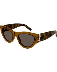 Saint Laurent - Sl M94 011 Sunglasses Acetate Cat Eye - Lyst