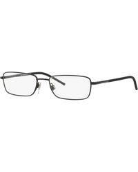 Burberry - Be1268 1007 Optical Frames Steel Squared Normal - Lyst
