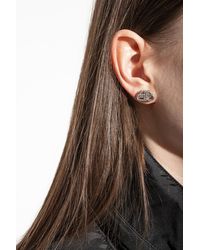 Balenciaga - Brass Earrings - Lyst