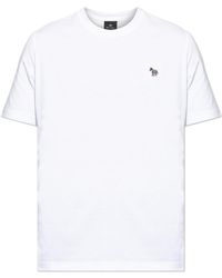 Paul Smith - T-Shirt With Patch - Lyst