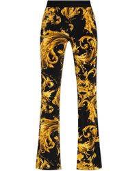 Versace Jeans Couture - Trousers With Flared Legs - Lyst