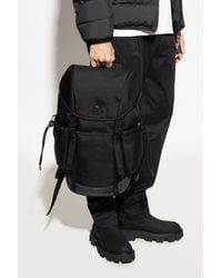 Moncler - Backpack With Logo Patch - Lyst